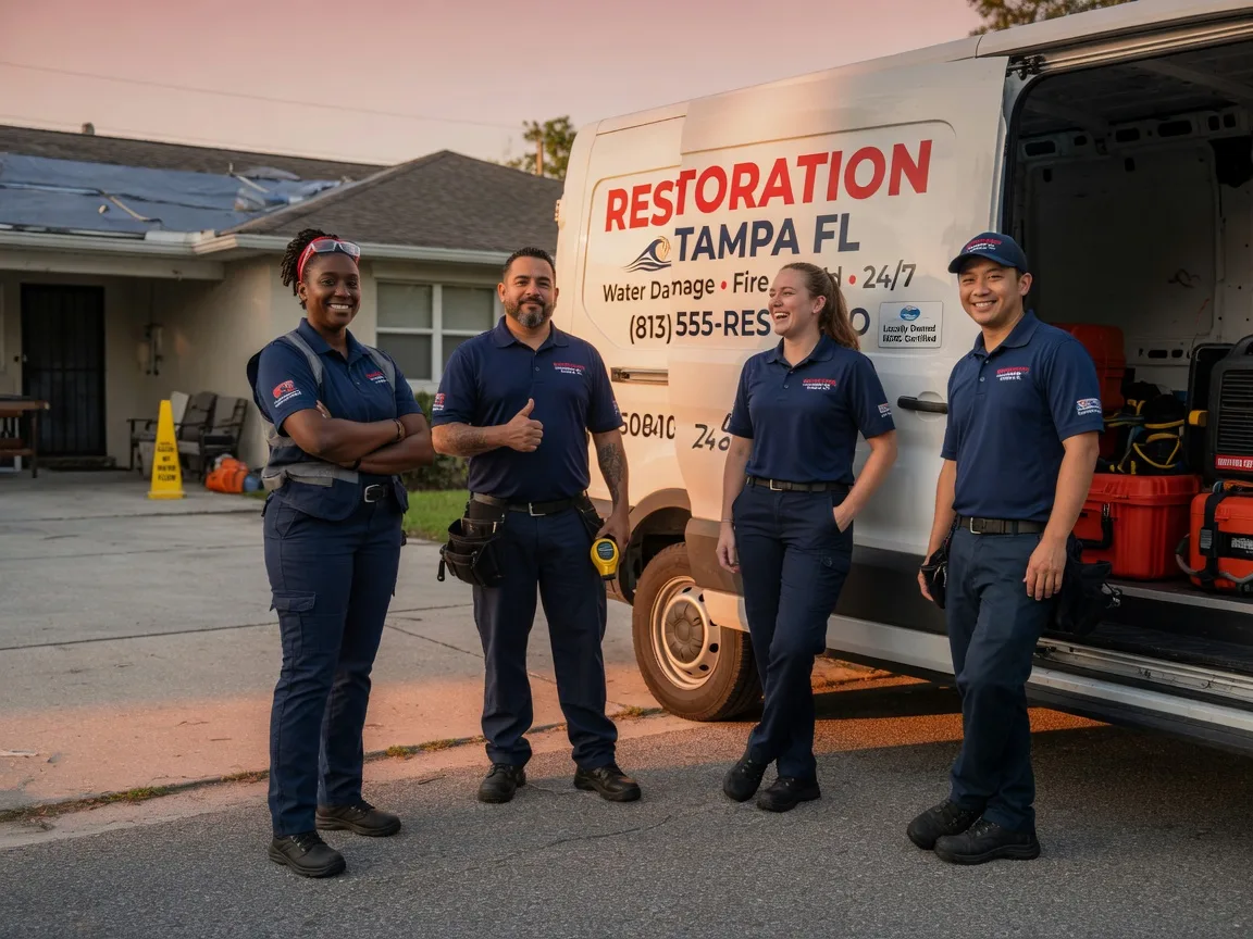 Water Damage Restoration company in Chandler, IN